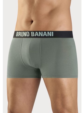 Bruno Banani Boxer in salbei/hellsalbei/schwarz/salbei-bedruckt