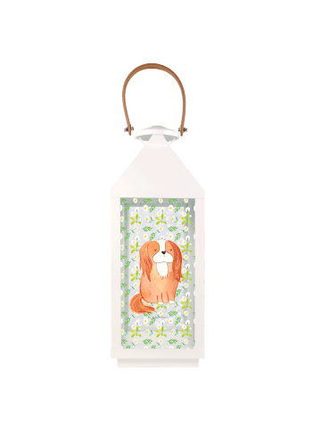 Mr. & Mrs. Panda Outdoor Laterne Hund Cavalier King Charles Span... in Transparent