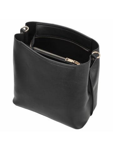 Seidenfelt Viiala Hobo - Schultertasche 27 cm (black) in schwarz