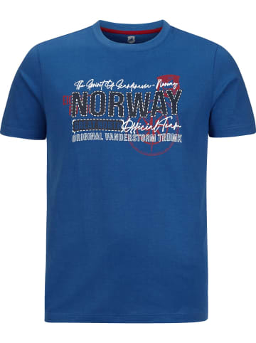 Jan Vanderstorm T-Shirt JACOB in royal blau