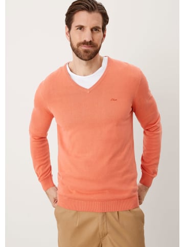 s.Oliver Pullover langarm in Orange