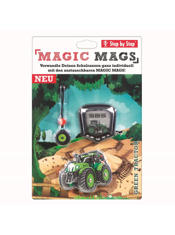 Step by Step MAGIC MAGS Green Tractor Fred Applikationen in grün