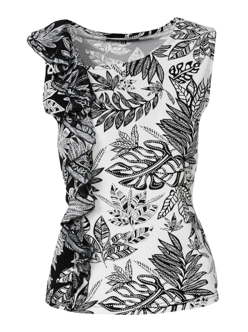 KOROSHI Sleeveless top in SCHWARZ