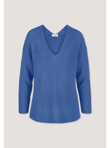 Hessnatur Strickpullover in kornblume