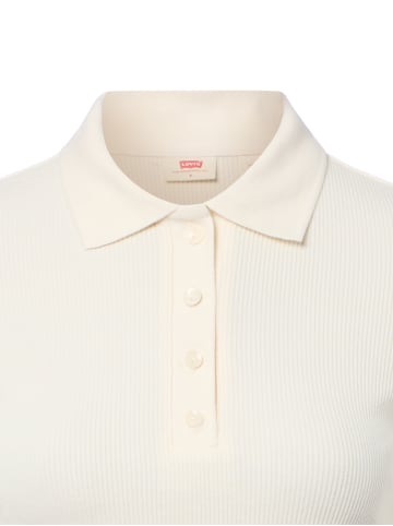 Levi´s Langarm-Poloshirt in ecru