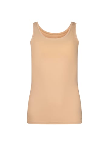 Skiny 2er P Tanktop Advantage Cotton Stretch in Beige