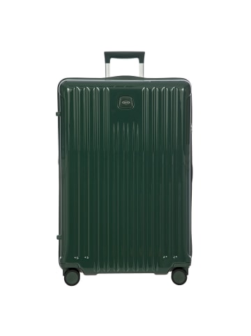 BRIC`s Positano 4 Rollen Trolley 78 cm mit Dehnfalte in smaragdgruen
