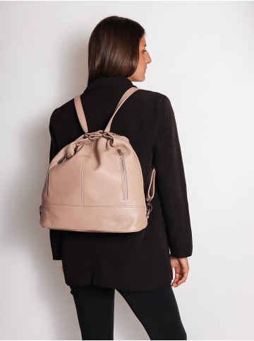 Gave Lux Convertierbare Schultertasche zum Rucksack in ROSA ANTICO