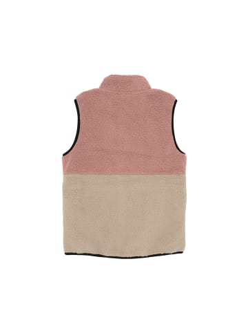 Color Kids Plüschweste COFleece Vest in Rosa