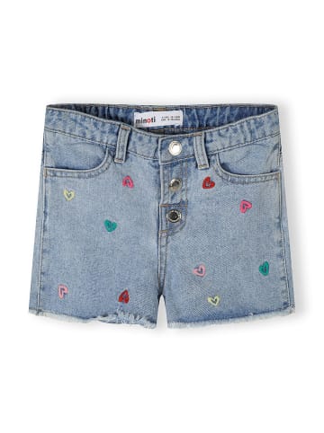 Minoti Shorts 30SHORT102 in blue denim