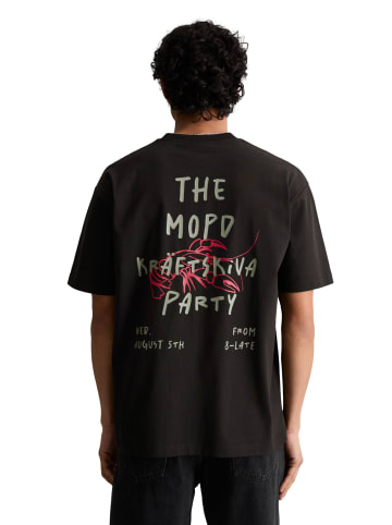 Marc O'Polo DENIM Crayfish Capsule T-Shirt, Backprint, Relaxed Fit in Schwarz
