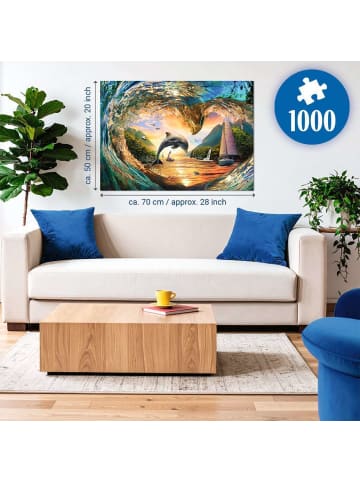 Ravensburger Ravensburger Puzzle 1.000 Teile Sprung in den Sonnenuntergang in bunt