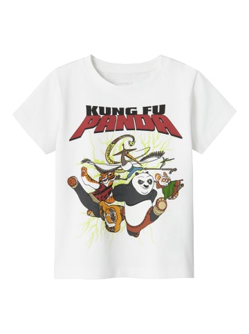name it Name It T-Shirt mit Kung Fu Panda Print in Weiß