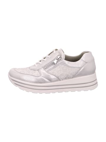 WALDLÄUFER Komfort Schnürschuhe in Silber