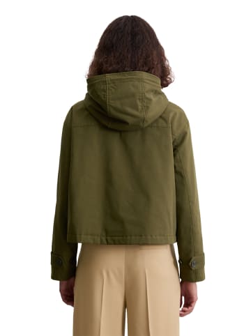 Marc O'Polo Kurz-Parka im Cape-Stil relaxed in mossy olive
