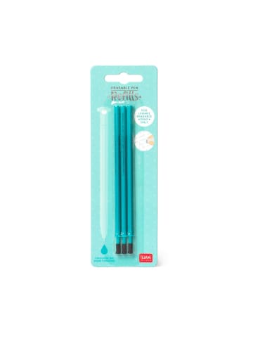 LEGAMI Legami Ersatzmine 3x für löschbaren Gelstift - TURQUOISE