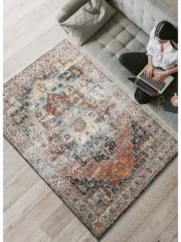 Atticgo Kurzflor-Teppich SHIRAZ in mehrfarbig