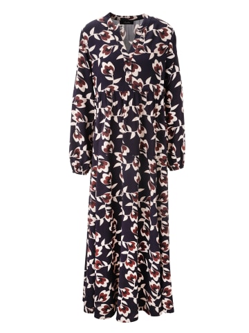Aniston CASUAL Maxikleid in marine-sand-braun-dunkelbraun