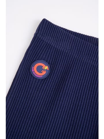 Coccodrillo Gerippte Leggings mit langem Hosenbein in dunkelblau