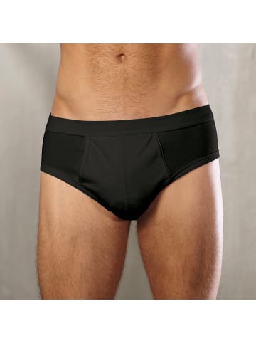Erwin Müller Single-Jersey Slip 2er-Pack in schwarz