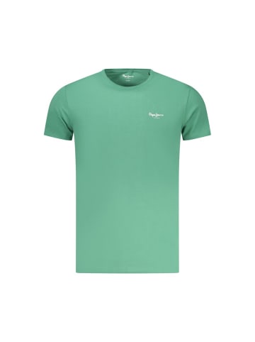 Pepe Jeans Grünes Baumwoll-T-Shirt