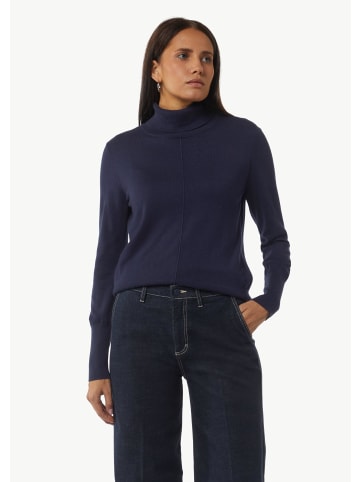 comma CI Strickpullover langarm in Blau