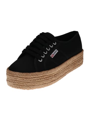 Superga Sneaker Low in Schwarz