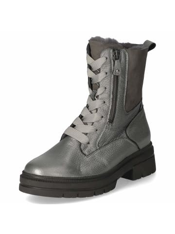 WALDLÄUFER orthopädischer Stiefel mit Warmfutter in grau