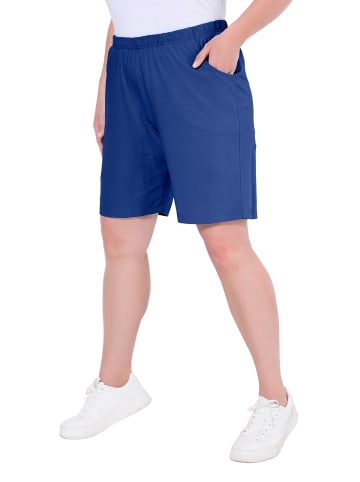 Ulla Popken Bermuda in kobaltblau