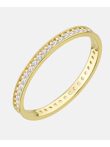 Vanlere Eternity-Ring aus 375 Gelbgold mit Zirkonia