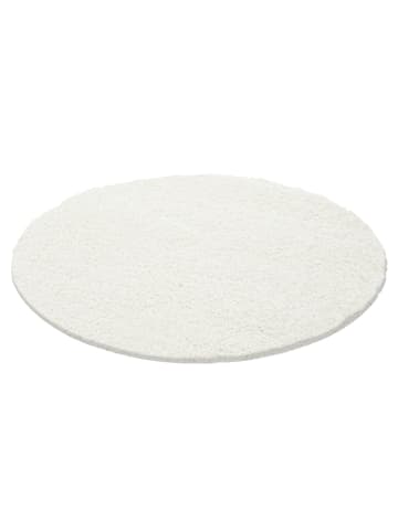 Hochflor Teppich Lux in Creme