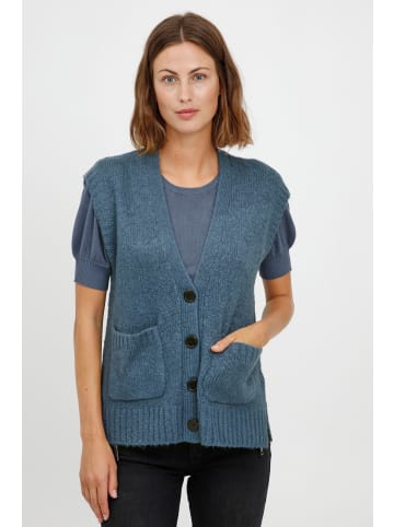 Fransa Strickjacke in blau