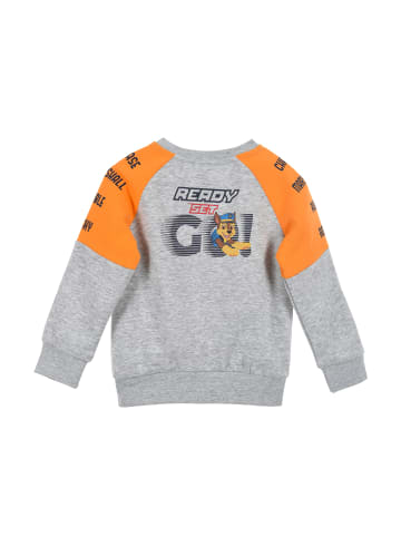 Paw Patrol Sweatjacke mit Reißverschluss Chase und Marshall in Grau