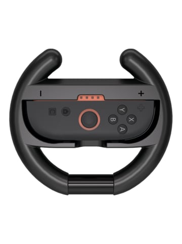 Hurtel Hurtel Nintendo Switch 2 Joy-Con Rennlenkrad 2er-Pack Schwarz in Schwarz