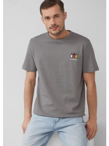 s.Oliver T-Shirt in 94D3_grau meliert