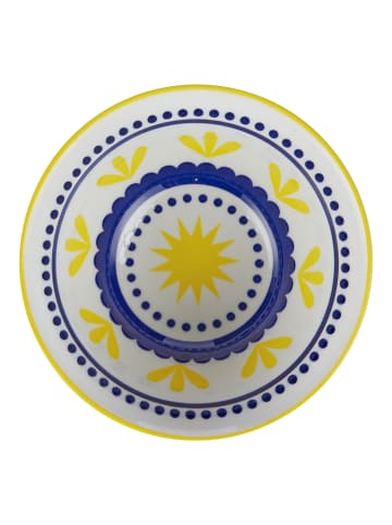 Butlers Schale ORNAMENTS 6er-Set in Blau / Gelb