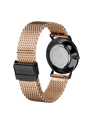 LIEBESKIND BERLIN Armbanduhr Basic Perlmutt in rosé