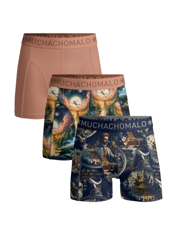 Muchachomalo 3er-Set: Boxershort in Mehrfarbig - für Herren