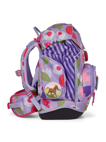 Ergobag Pack Schulranzen-Set 6tlg. inkl. Klettie-Set in BlütenzauBär