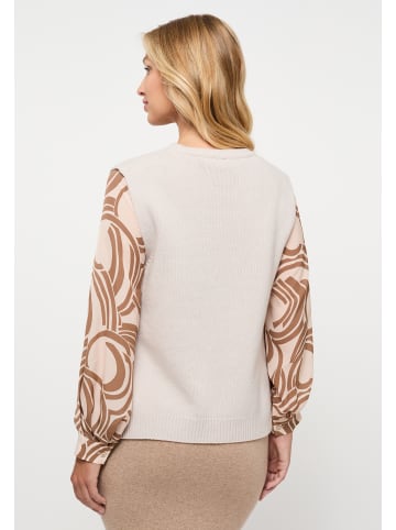 Eterna Strick Pullover in beige