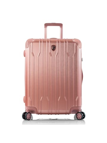 Heys Xtrak 4 Rollen Trolley M 66 cm mit Dehnfalte rose gold