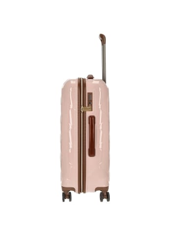 Stratic Leather and More - 4-Rollen-Trolley 66 cm M (rose) in rose