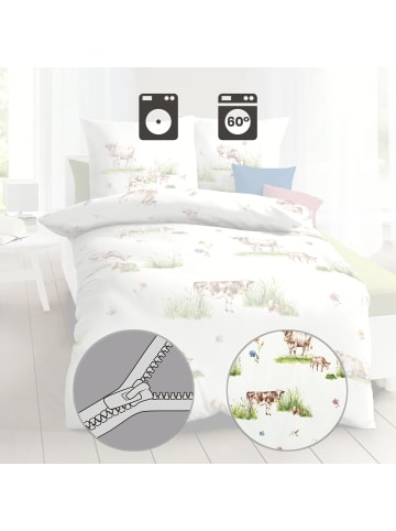 kaeppel Mako-Satin Bettwäsche in grün