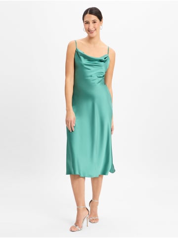 Marie Lund Abendkleid in smaragd - 0001
