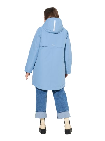 LAURASØN Funktionsjacke in blaugrau