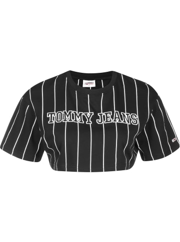 Tommy Hilfiger Cropped T-Shirts in pinstripe