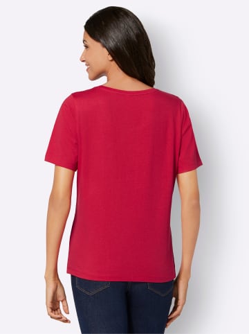 Sieh an! Kurzarm-Shirt in rot