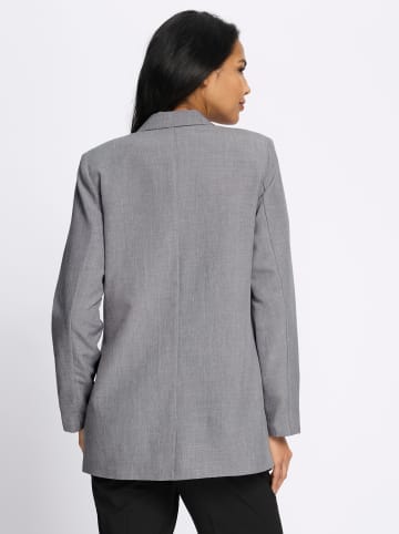 Sieh an! Blazer in hellgrau-meliert