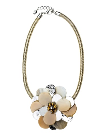 collezione alessandro Kurze Kette " Flora " in gold