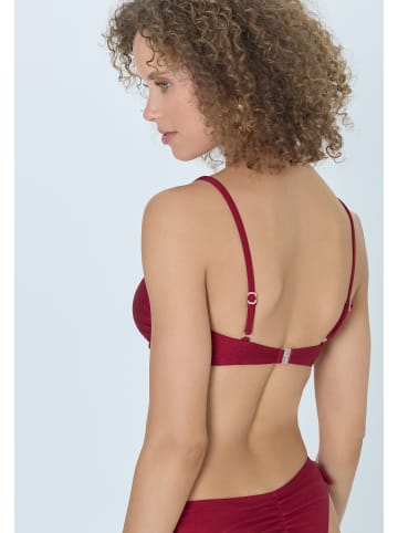 LSCN BY LASCANA Bügel-Bikini-Top in red wine